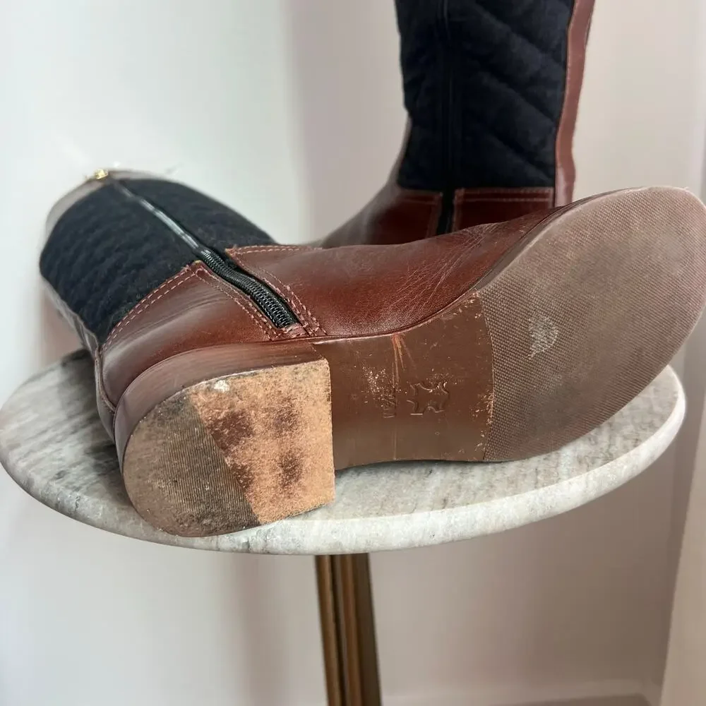 Tory Burch Rosalie Riding‎ Boots size 6.5